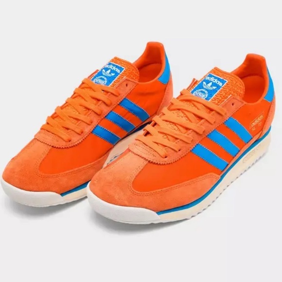 💙🍊 ADIDAS SL 72 RS BRIGHT BLUE ORANGE 🍊💙